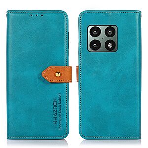 Θήκη OnePlus 10 Pro 5G KHAZNEH Leather Wallet Golden Clasp με βάση στήριξης