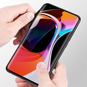 Θήκη OnePlus 10 Pro 5G OEM Cloth Texture Πλάτη από ύφασμα και ενισχυμένο TPU μπλε - Image 4