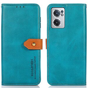 Θήκη OnePlus Nord CE 2 5G KHAZNEH Leather Wallet Golden Clasp με βάση στήριξης