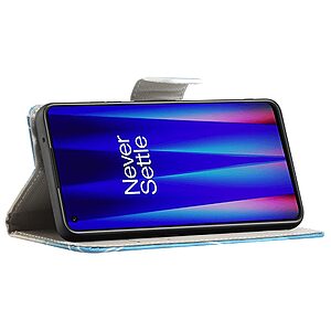 Θήκη OnePlus Nord CE 2 5G OEM Green Tree με βάση στήριξης, υποδοχές καρτών και μαγνητικό κούμπωμα Flip Wallet από συνθετικό δέρμα και TPU πολύχρωμο - Image 4