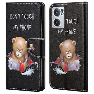 Θήκη OnePlus Nord CE 2 5G OEM Angry bear with chainsaw με βάση στήριξης