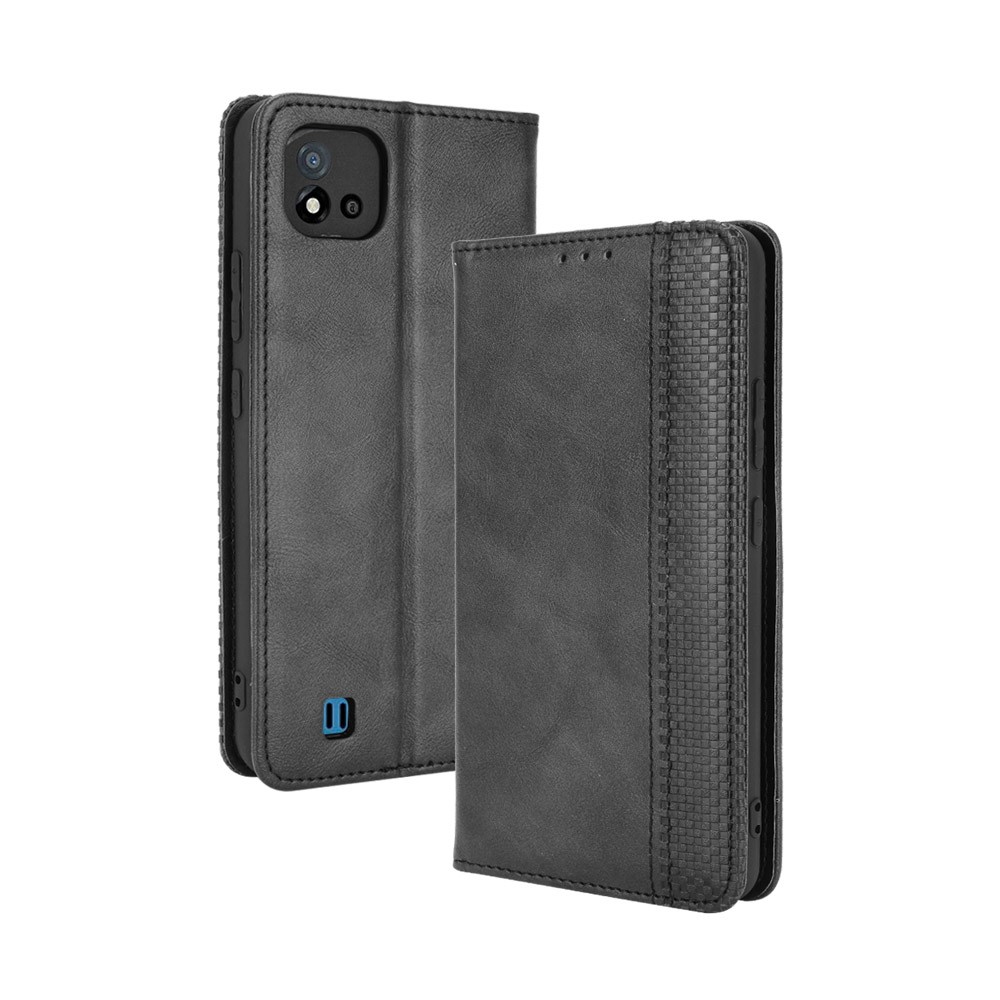 Θήκη Realme C11 2021 Mad Mask Leather Wallet Case V3 με βάση στήριξης