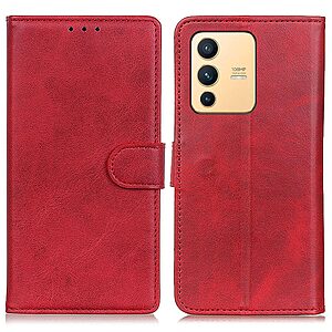 Θήκη Vivo V23 5G Mad Mask Litchi Skin v2  Leather με βάση στήριξης