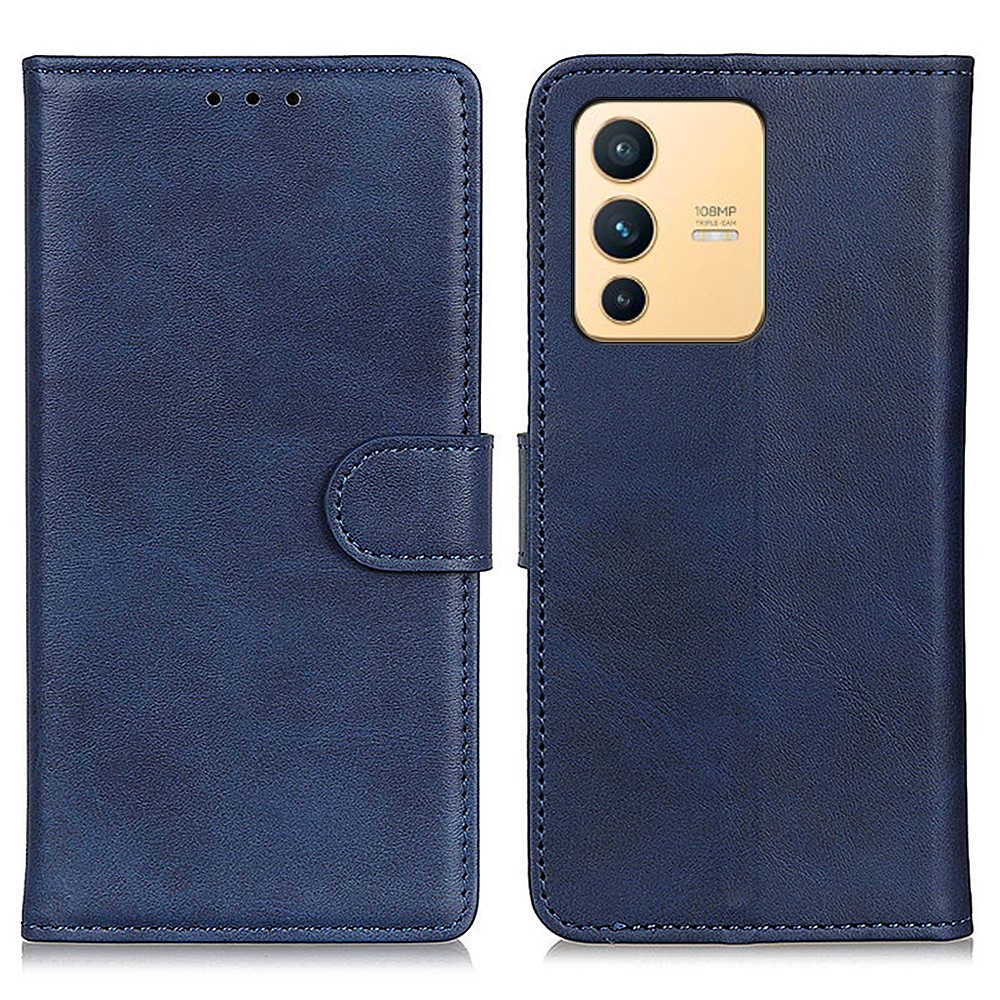 Θήκη Vivo V23 5G Mad Mask Litchi Skin v2  Leather με βάση στήριξης