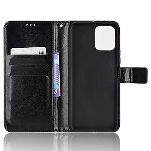 Θήκη Vivo Y01 Mad Mask Leather Wallet Case Series 3 με βάση στήριξης, υποδοχές καρτών και μαγνητικό κούμπωμα Flip Wallet από συνθετικό δέρμα μαύρο - Image 5