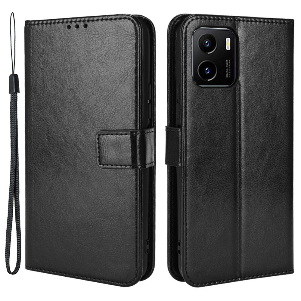 Θήκη Vivo Y01 Mad Mask Leather Wallet Case Series 3 με βάση στήριξης Θήκη Vivo Y01 Mad Mask Leather Wallet Case Series 3 με βάση στήριξης