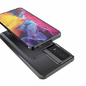 Θήκη Vivo Y76 5G OEM Silicone Sockproof Dual layer Transparent Πλάτη TPU διάφανη - Image 5
