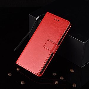 Θήκη Xiaomi Poco F4 GT 5G Mad Mask Leather Wallet Case Series 3 με βάση στήριξης, υποδοχές καρτών και μαγνητικό κούμπωμα Flip Wallet από συνθετικό δέρμα κόκκινο - Image 4