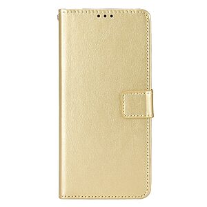 Θήκη Xiaomi Poco F4 GT 5G Mad Mask Leather Wallet Case Series 3 με βάση στήριξης, υποδοχές καρτών και μαγνητικό κούμπωμα Flip Wallet από συνθετικό δέρμα χρυσό - Image 4