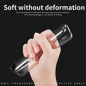 Θήκη Samsung Galaxy M13 MOFI Mofi Crystal Clear Series ανθεκτική στις γρατζουνιές από Premium TPU και διάφανη Πλάτη - Image 3