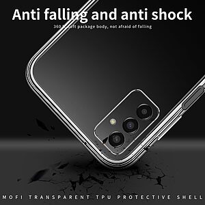 Θήκη Samsung Galaxy M13 MOFI Mofi Crystal Clear Series ανθεκτική στις γρατζουνιές από Premium TPU και διάφανη Πλάτη - Image 5