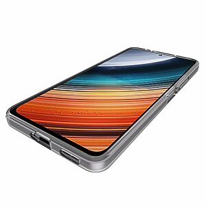 Θήκη Xiaomi Poco F4 5G OEM Silicone Sockproof V2 Transparent Πλάτη TPU - Image 4
