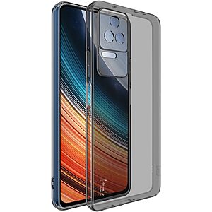 Θήκη Xiaomi Poco F4 5G IMAK UX-5 Series Soft TPU πλάτη γκρι / διάφανη
