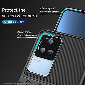 Θήκη Xiaomi Poco F4 5G Mad Mask Thunder Series Πλάτη από ενισχυμένο TPU μαύρο - Image 4