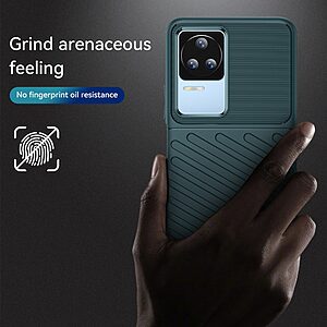 Θήκη Xiaomi Poco F4 5G Mad Mask Thunder Series Πλάτη από ενισχυμένο TPU πράσινο - Image 3