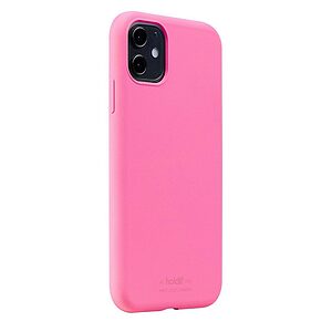 Θήκη σιλικόνης Holdit® για iPhone 11/XR Bright pink (Έντονο ροζ ) - Image 2