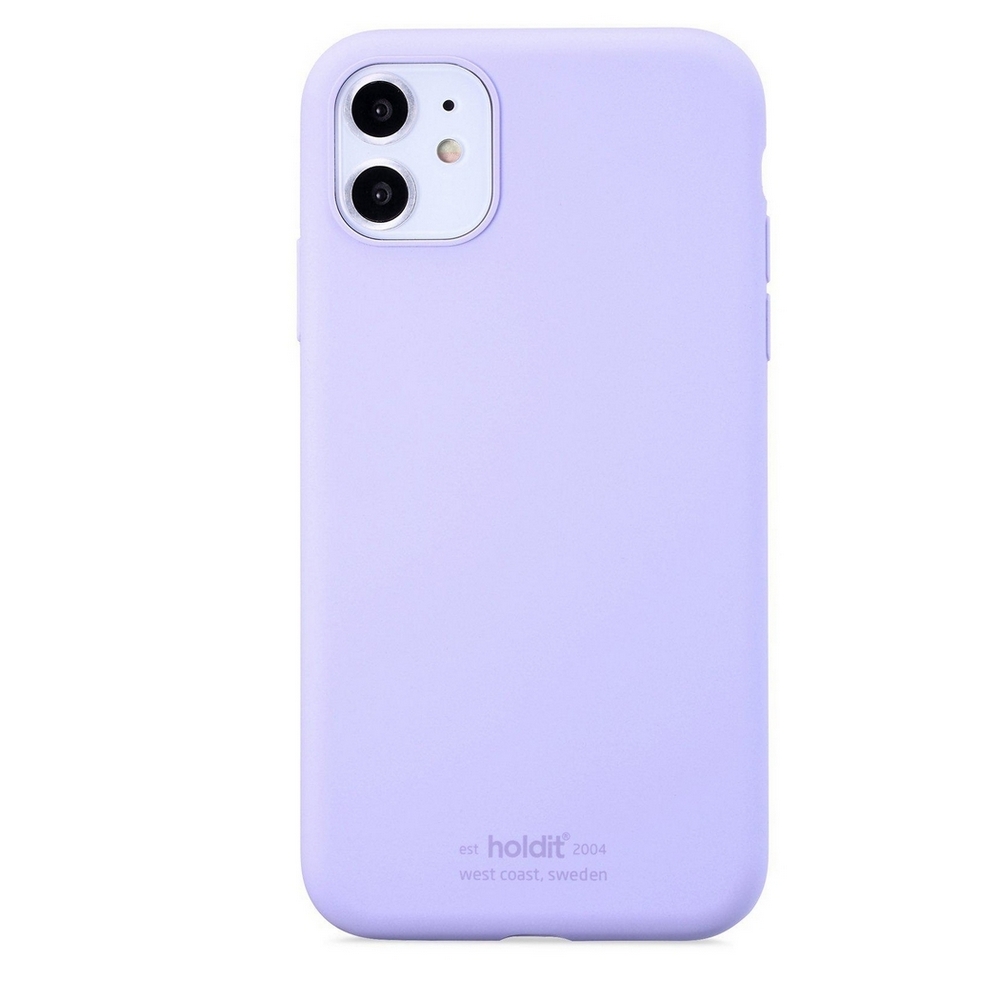 Θήκη σιλικόνης Holdit® για iPhone 11/XR Lavender (Μωβ λεβάντας ) Θήκη σιλικόνης Holdit® για iPhone 11/XR Lavender (Μωβ λεβάντας )