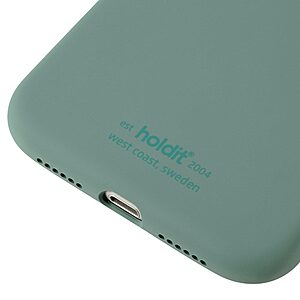 Θήκη σιλικόνης Holdit® για iPhone 11/XR Moss green (Φυσικό πράσινο) - Image 5