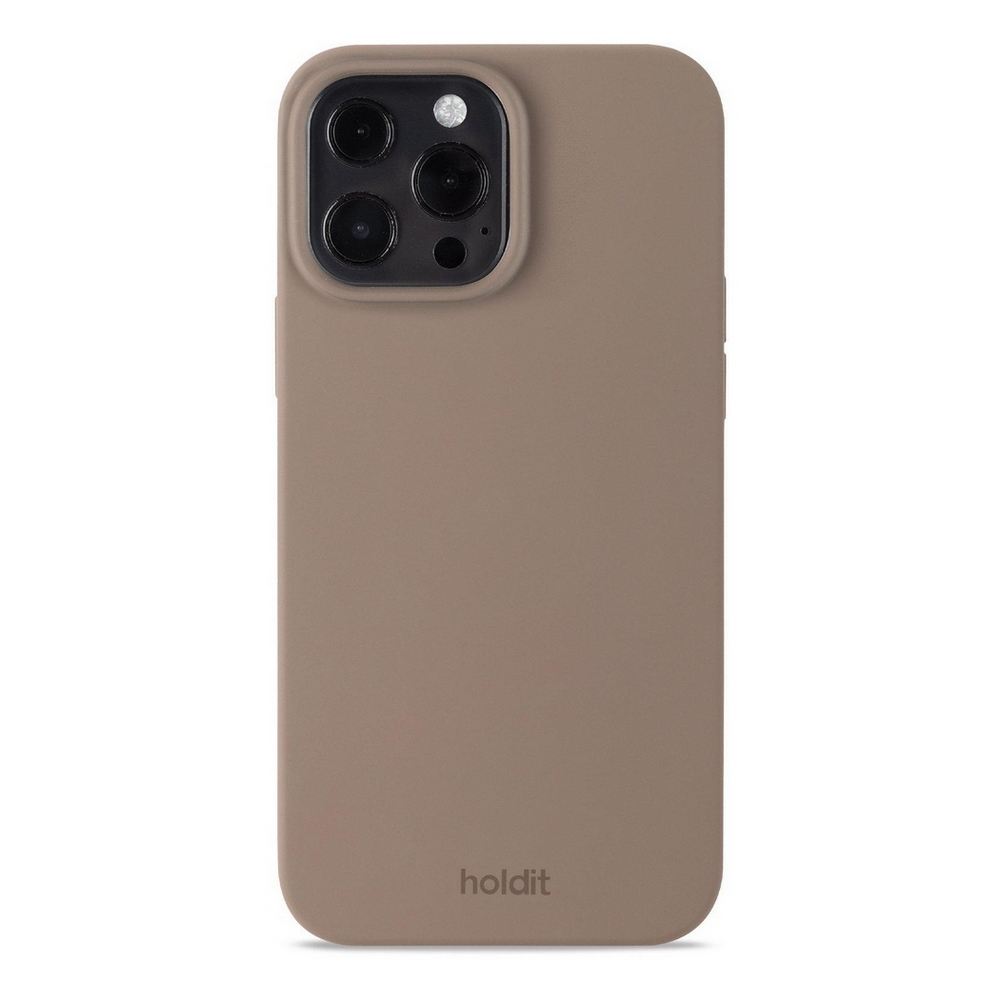 Θήκη σιλικόνης Holdit® για iPhone 13 Pro Max Mocha brown (Καφέ Μόκα ) Θήκη σιλικόνης Holdit® για iPhone 13 Pro Max Mocha brown (Καφέ Μόκα )