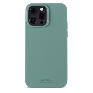 Θήκη σιλικόνης Holdit® για iPhone 13 Pro Max Moss green (Φυσικό πράσινο)