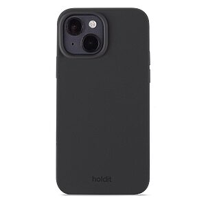 Θήκη σιλικόνης Holdit® για iPhone 14 Black (Μαύρο)