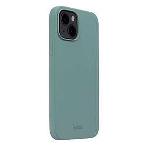 Θήκη σιλικόνης Holdit® για iPhone 14 Moss green (Φυσικό πράσινο) - Image 2