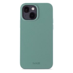 Θήκη σιλικόνης Holdit® για iPhone 14 Moss green (Φυσικό πράσινο)