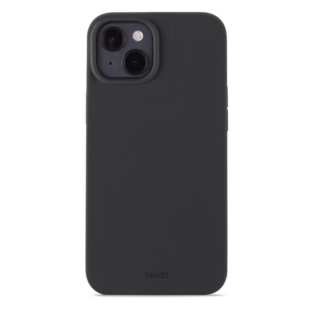 Θήκη σιλικόνης Holdit® για iPhone 14 Plus Black (Μαύρο) Θήκη σιλικόνης Holdit® για iPhone 14 Plus Black (Μαύρο)