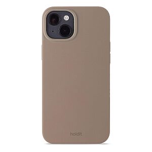 Θήκη σιλικόνης Holdit® για iPhone 14 Ultra Mocha brown (Καφέ μόκα )