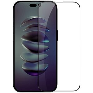 NiLLkin Amazing CP+ Pro Max για iPhone 14 Pro Max (Πλήρης Κάλυψη) Αντιχαρακτικό γυαλί Tempered Glass 9H – μαύρο – 0.33mm