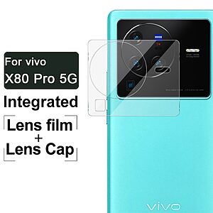 Αντιχαρακτικό γυαλί κάμερας IMAK για Vivo X80 Pro 5G Camera lens Tempered Glass  9H – 0.15mm - Image 2