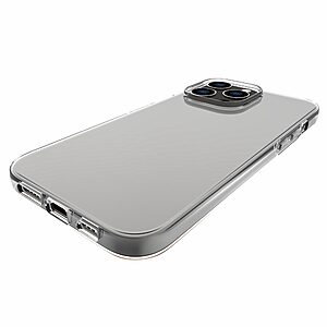 Θήκη iPhone 14 Pro Max OEM Silicone Sockproof V5 Anti-Slip Transparent Πλάτη TPU - Image 5