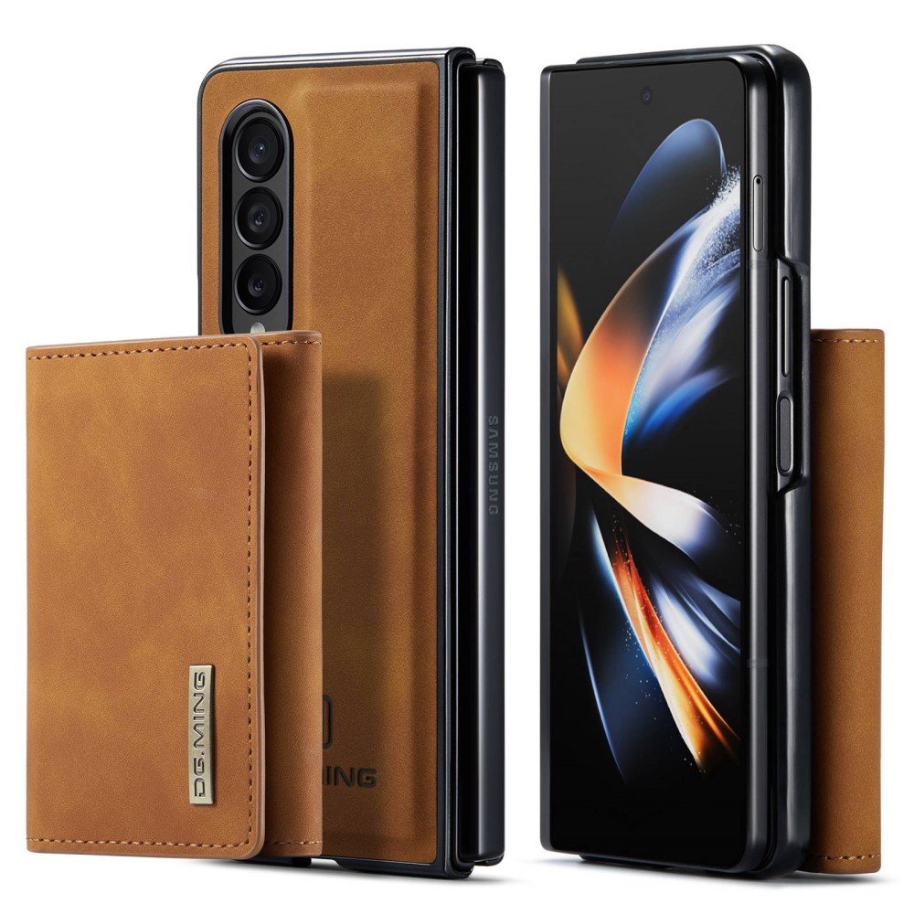 Θήκη Samsung Galaxy Z Fold4 5G DG.MING M1 Series Αποσπώμενο Πορτοφόλι με βάση στήριξης