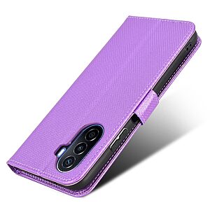 Θήκη Huawei Nova Y70 Mad Mask Leather Wallet Case Series 3 με βάση στήριξης, υποδοχές καρτών και μαγνητικό κούμπωμα Flip Wallet από συνθετικό δέρμα μωβ - Image 5