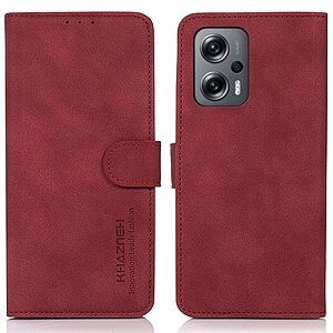 Θήκη Xiaomi Poco X4 GT 5G KHAZNEH Litchi Skin Texture Leather με βάση στήριξης