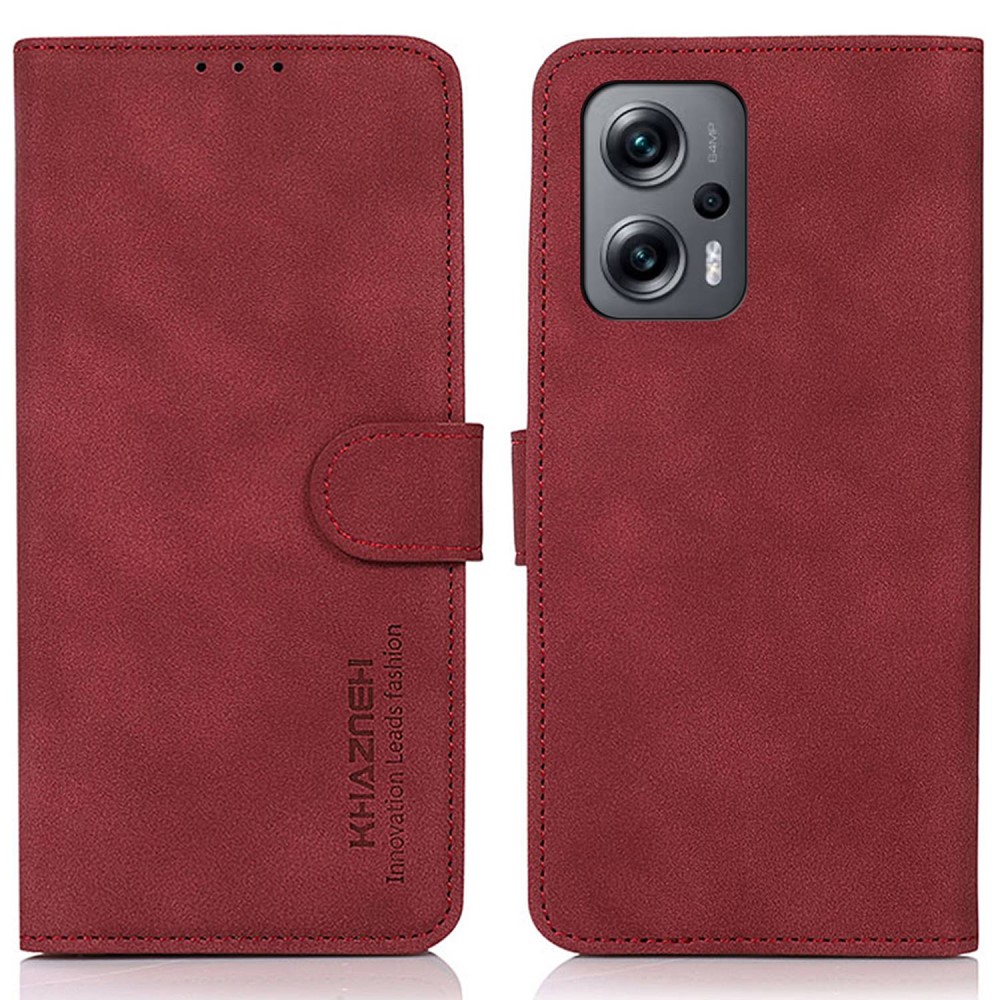 Θήκη Xiaomi Poco X4 GT 5G KHAZNEH Litchi Skin Texture Leather με βάση στήριξης