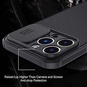 Θήκη iPhone 14 Pro Max Mad Mask Camshield MagSafe Series Πλάτη με προστασία για την κάμερα από σκλήρό Premium TPU μπλε - Image 4