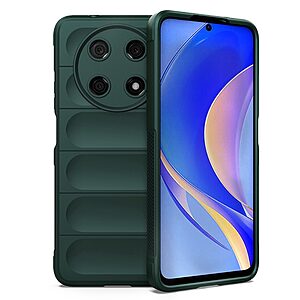 Θήκη Huawei Nova Y90 Mad Mask Rugged Armor από σκληρό Premium TPU πράσινο