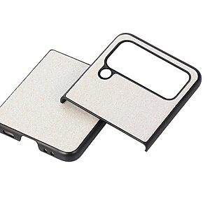 Θήκη Samsung Galaxy Z Flip4 5G Mad Mask σχέδιο Glitter Πλάτη από σκληρό πλαστικό λευκό - Image 3