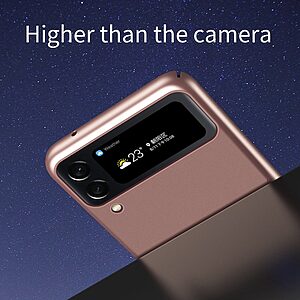 Θήκη Samsung Galaxy Z Flip4 5G Mad Mask Ultra Thin Matte Premium Πλάτη από σκληρό πλαστικό μπλε - Image 4