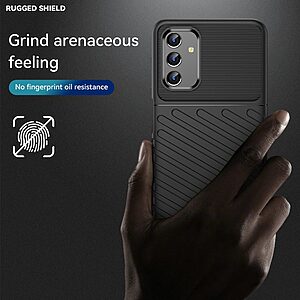 Θήκη Samsung Galaxy A13 5G / A13 / M13 5G Mad Mask Thunder Series Πλάτη από ενισχυμένο TPU μαύρο - Image 3