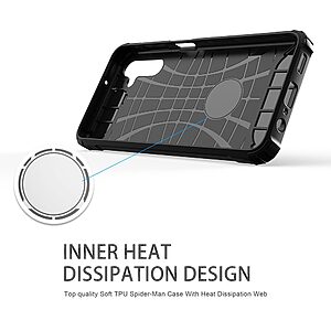 Θήκη Samsung Galaxy A13 5G / A04s Mad Mask Armor Guard Hybrid Πλάτη από σκληρό πλαστικό και TPU ροζ χρυσό - Image 3