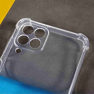 Θήκη Samsung Galaxy M33 5G OEM Silicone Sockproof Transparent πλάτη με κορδόνι από αντικραδασμικό TPU - Image 3