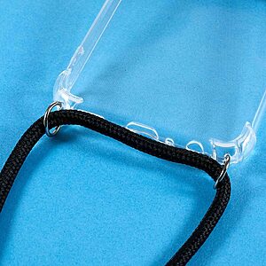 Θήκη Samsung Galaxy M33 5G OEM Silicone Sockproof Transparent πλάτη με κορδόνι από αντικραδασμικό TPU - Image 4