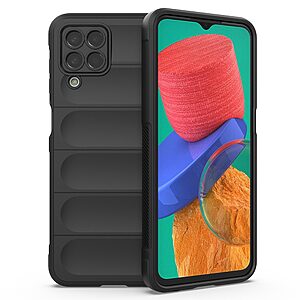 Θήκη Samsung Galaxy M33 5G Mad Mask Rugged Armor από σκληρό Premium TPU μαύρο