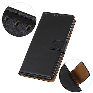 Θήκη Xiaomi 12 Lite 5G Mad Mask Leather Wallet Case με βάση στήριξης, υποδοχές καρτών και μαγνητικό κούμπωμα Flip Wallet από συνθετικό δέρμα μαύρο - Image 5