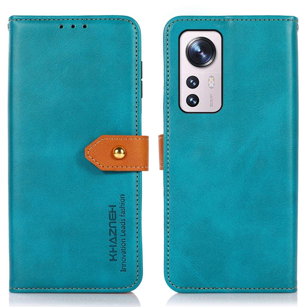 Θήκη Xiaomi 12 Lite 5G KHAZNEH Leather Wallet Golden Clasp με βάση στήριξης