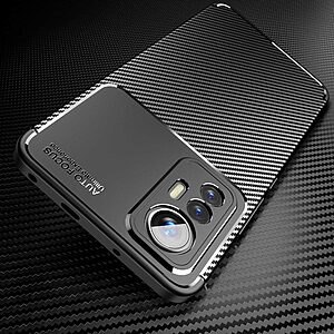 Θήκη Xiaomi 12 Lite 5G Mad Mask Beetle Series Carbon Fiber Πλάτη TPU μαύρο - Image 4