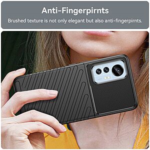 Θήκη Xiaomi 12 Lite 5G Mad Mask Thunder Series Πλάτη από ενισχυμένο TPU μαύρο - Image 5