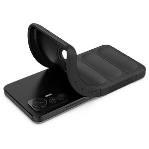 Θήκη Xiaomi 12 Lite 5G Mad Mask Rugged Armor από σκληρό Premium TPU μωβ - Image 3